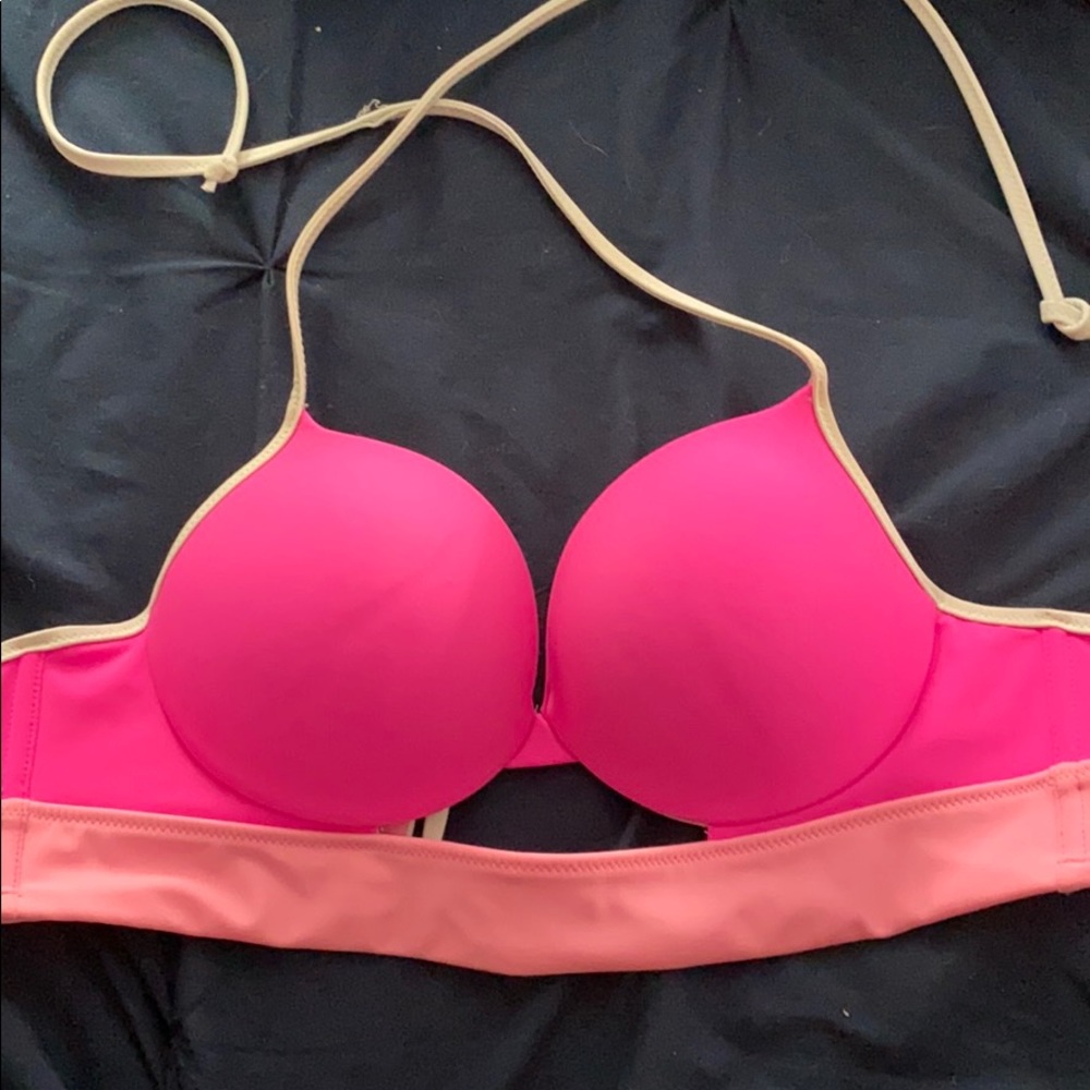 Pink bathing suit